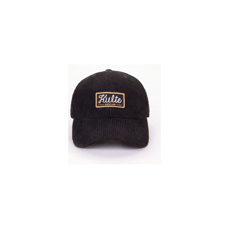 CAP STAMPED BLACK